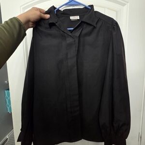 Black Long Sleeve Blouse